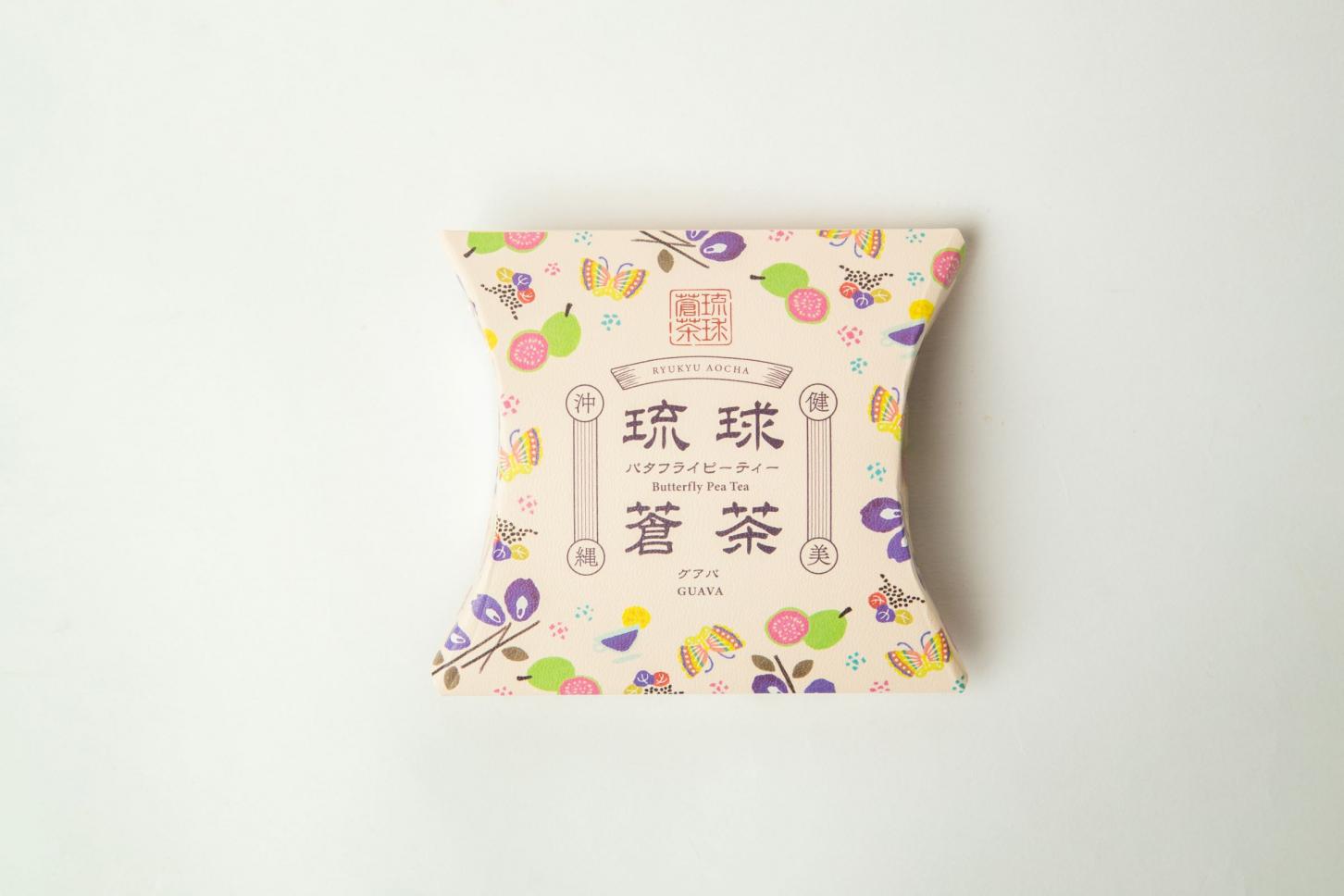 琉球蒼茶バタフライピーティーグァバフレーバー 送料込