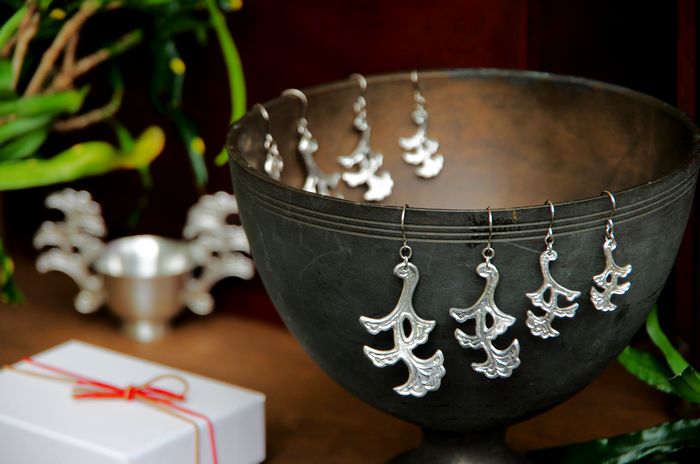 moduleオリジナル 『耳盃』耳飾り(両耳用ペア)