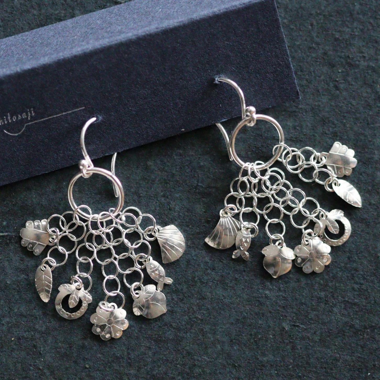 アトリエひと匙　房指輪ピアス　【送料込】