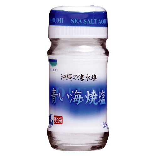 沖縄の海水塩　青い海焼塩 50g