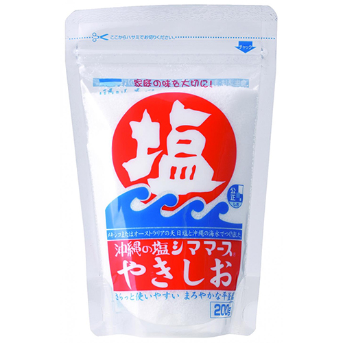 沖縄の塩　シママースやきしお　200g