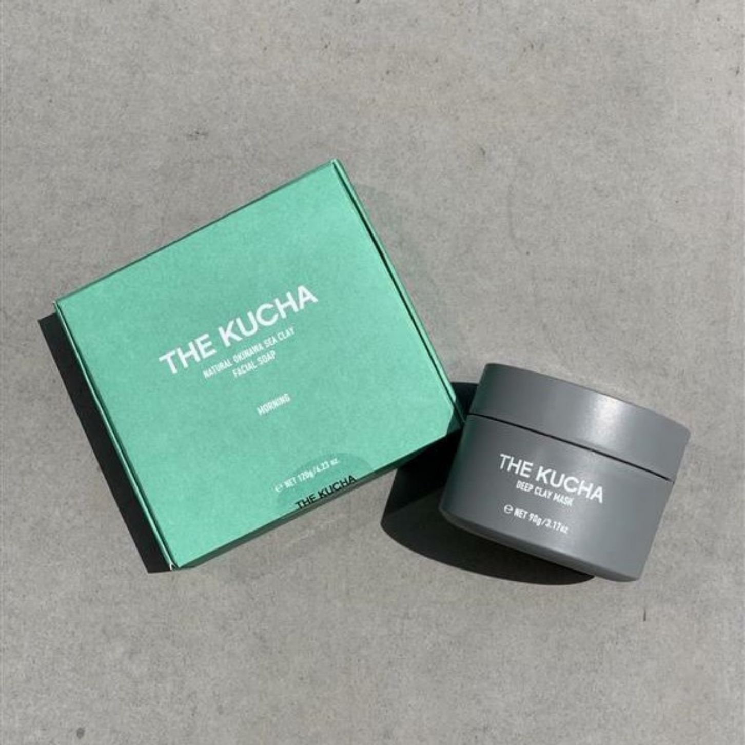 THE KUCHAセット(ディープクレイマスク&フェイシャルソープ)　