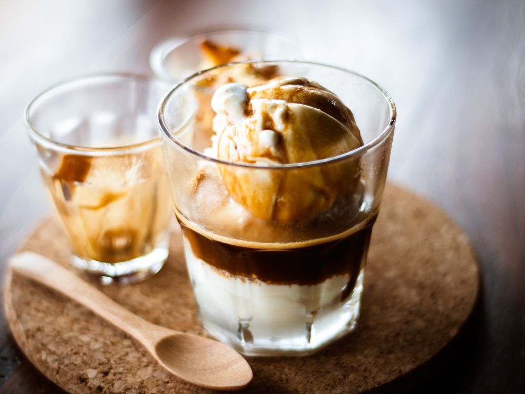 おすすめの飲み方②　アフォガート風　大人のアイス