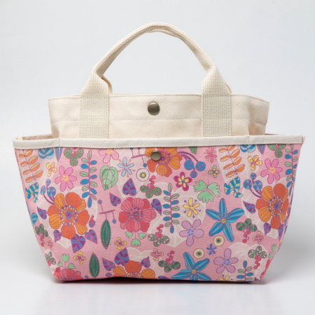 お散歩バッグ/sawanico フラワー