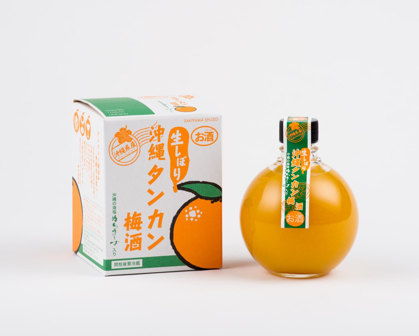 生しぼり 沖縄タンカン梅酒 10度 360ml