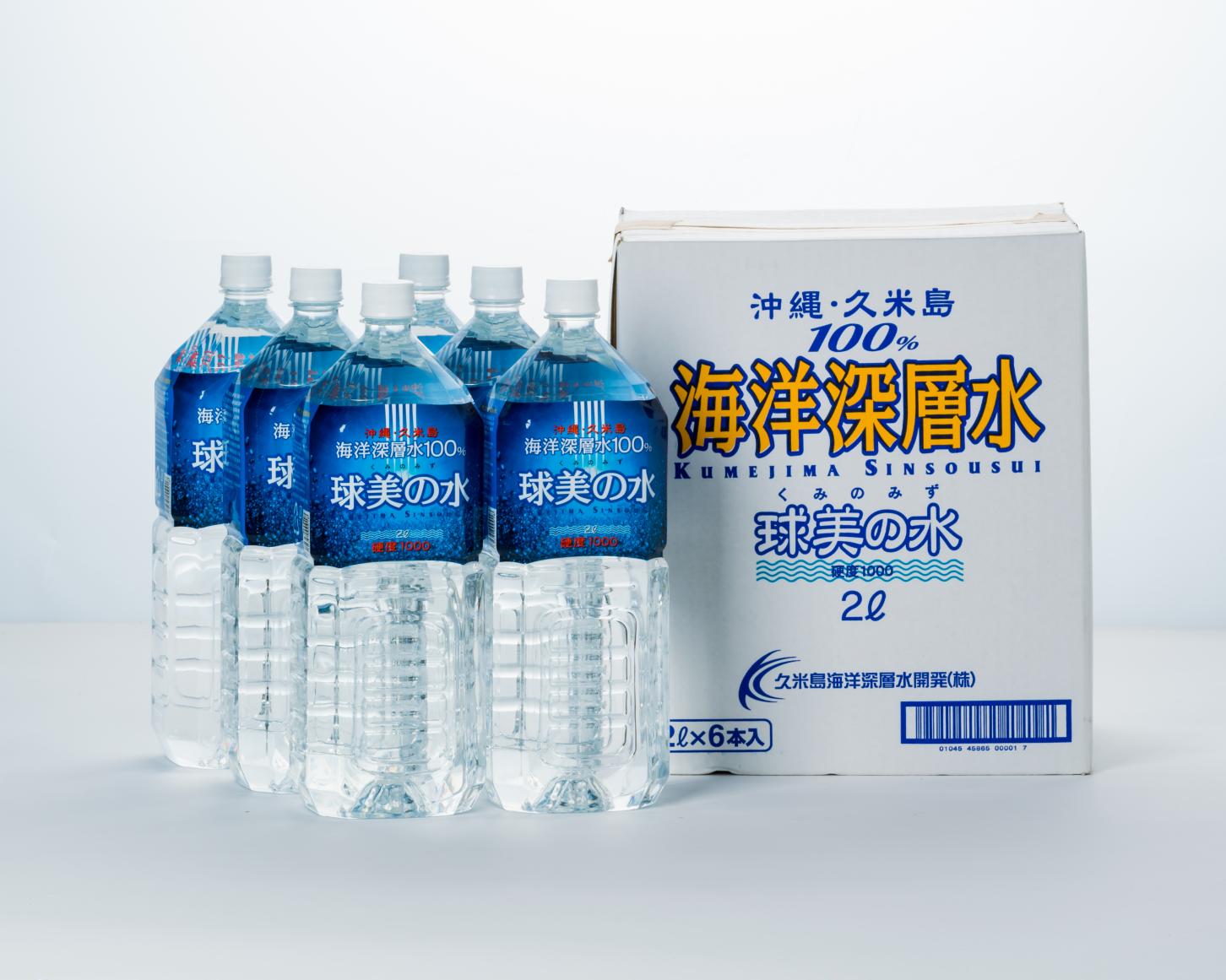 球美の水　硬度1000　2L　6本セット