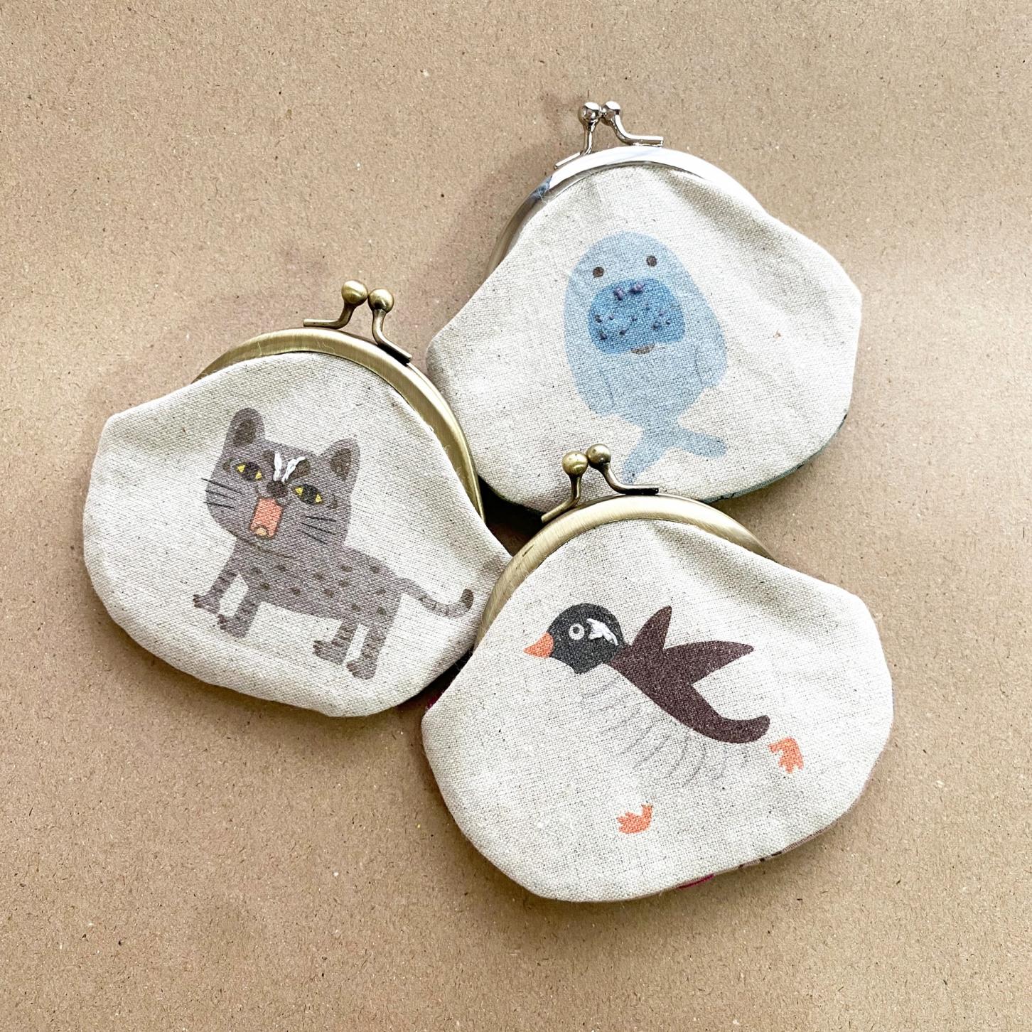 ポッケ付き小銭入れ【クリックポスト発送】