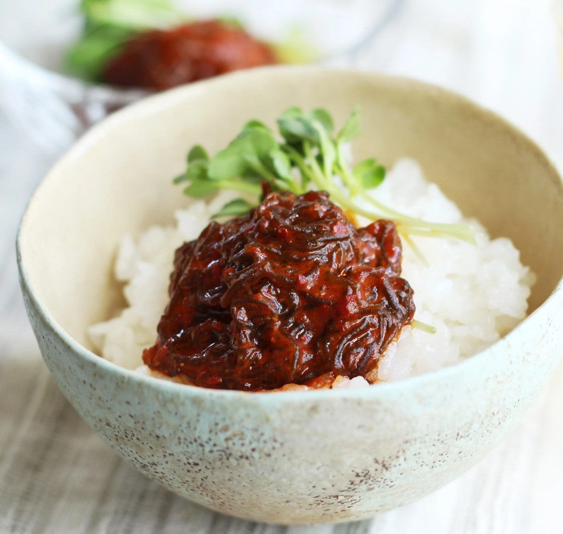 【予約受付中!!ご注文より1‐2か月で発送予定】キムチ工房やまや　もずくキムチ 250g