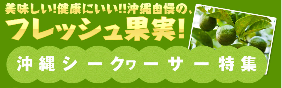 シークヮーサー特集