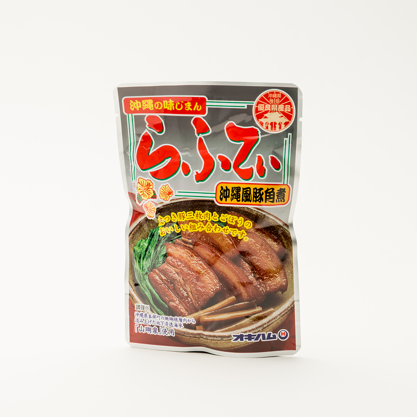 沖縄の味じまん　らふてぃ(ラフテー)　ゴボウ入り 165g